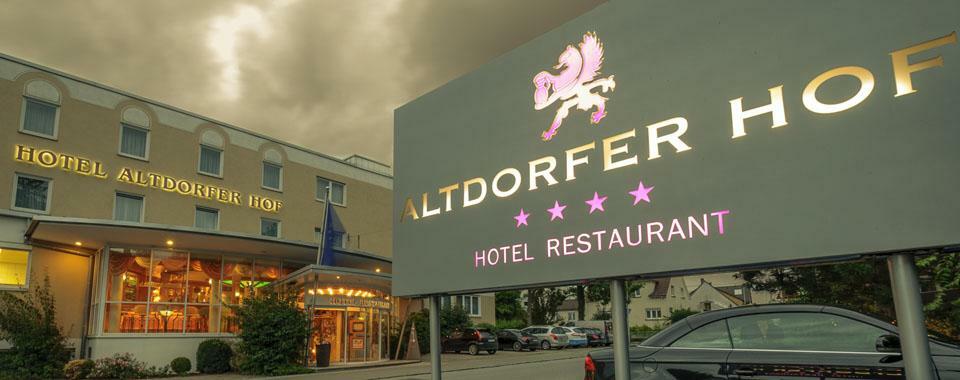 Akzent Hotel Restaurant Altdorfer Hof Вайнгартен Экстерьер фото